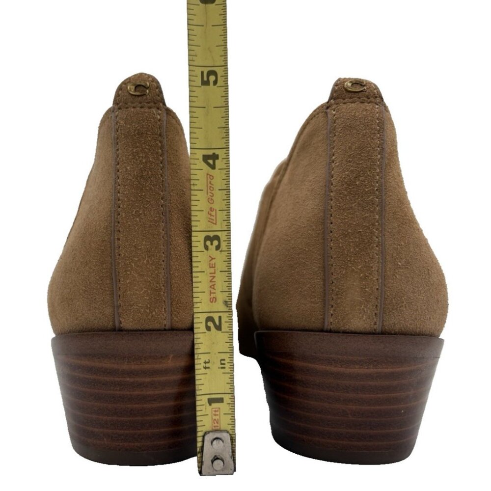 Coach Women's DEVIN BOOTIE Size 10 Leather Beige G 3325 MSRP $195.00 NEW - Picture 6 of 12